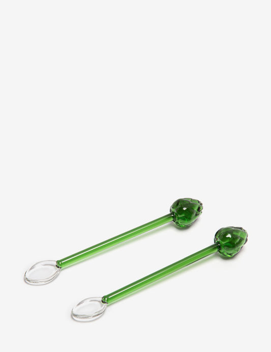 cuchara alcochofa 2 set