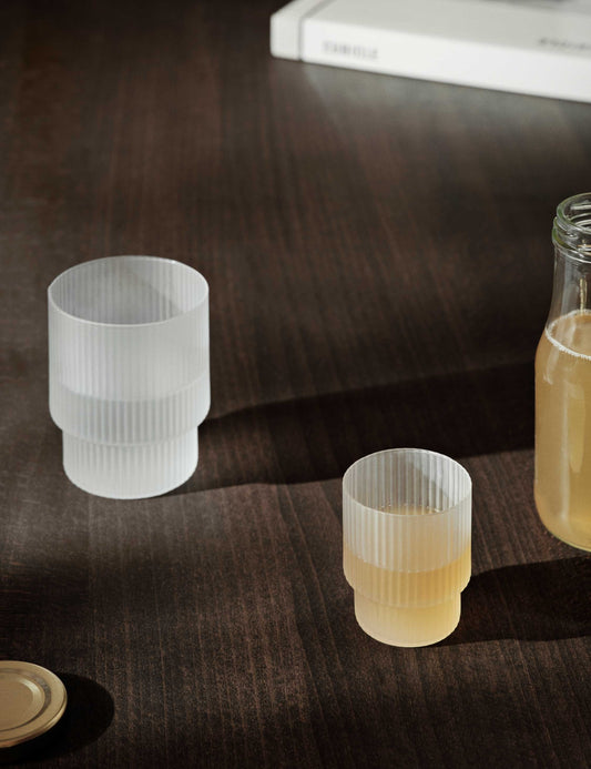 SMALL RIPPLE GLASS 4 SET