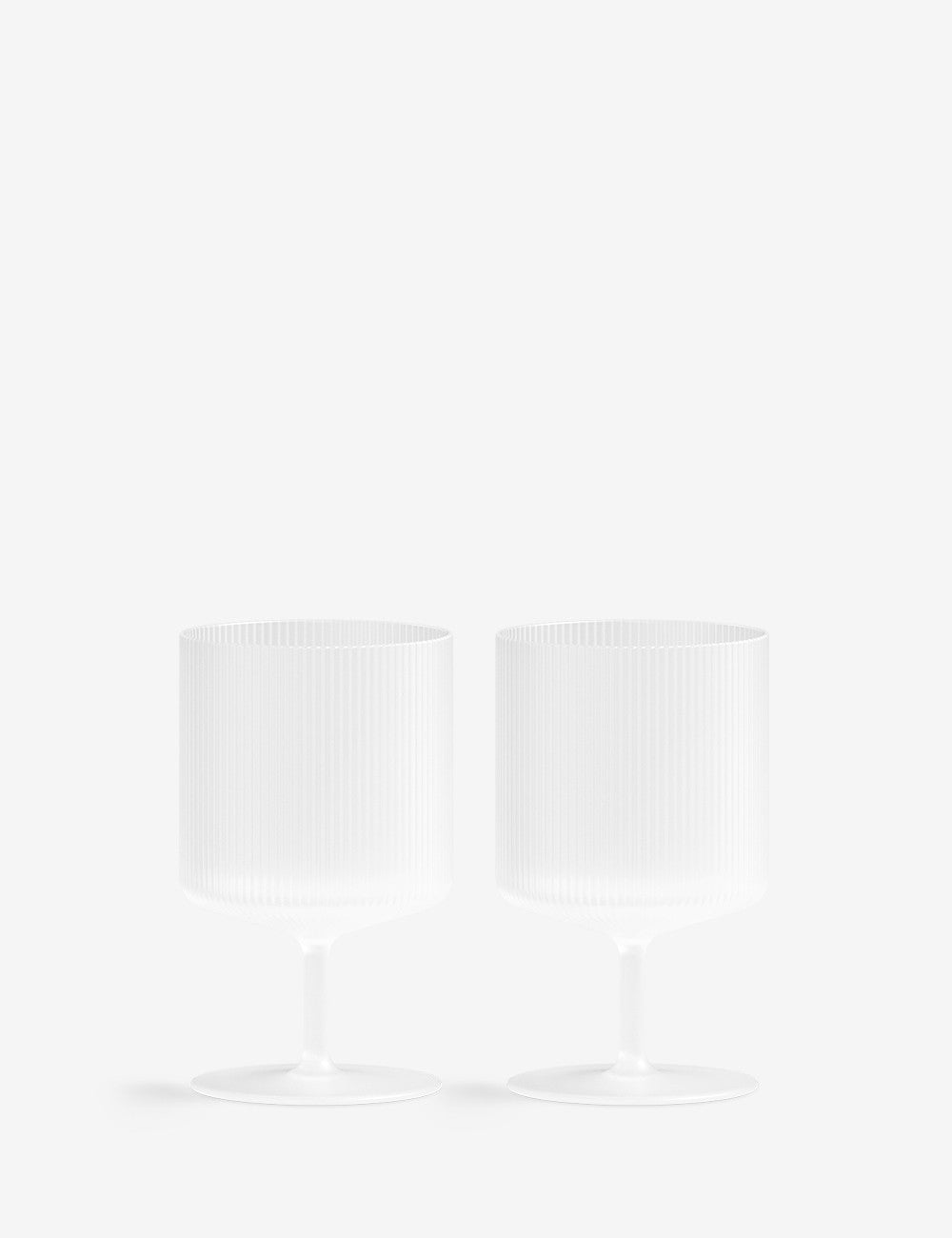 RIPPLE WINE GLASSES 2 SET