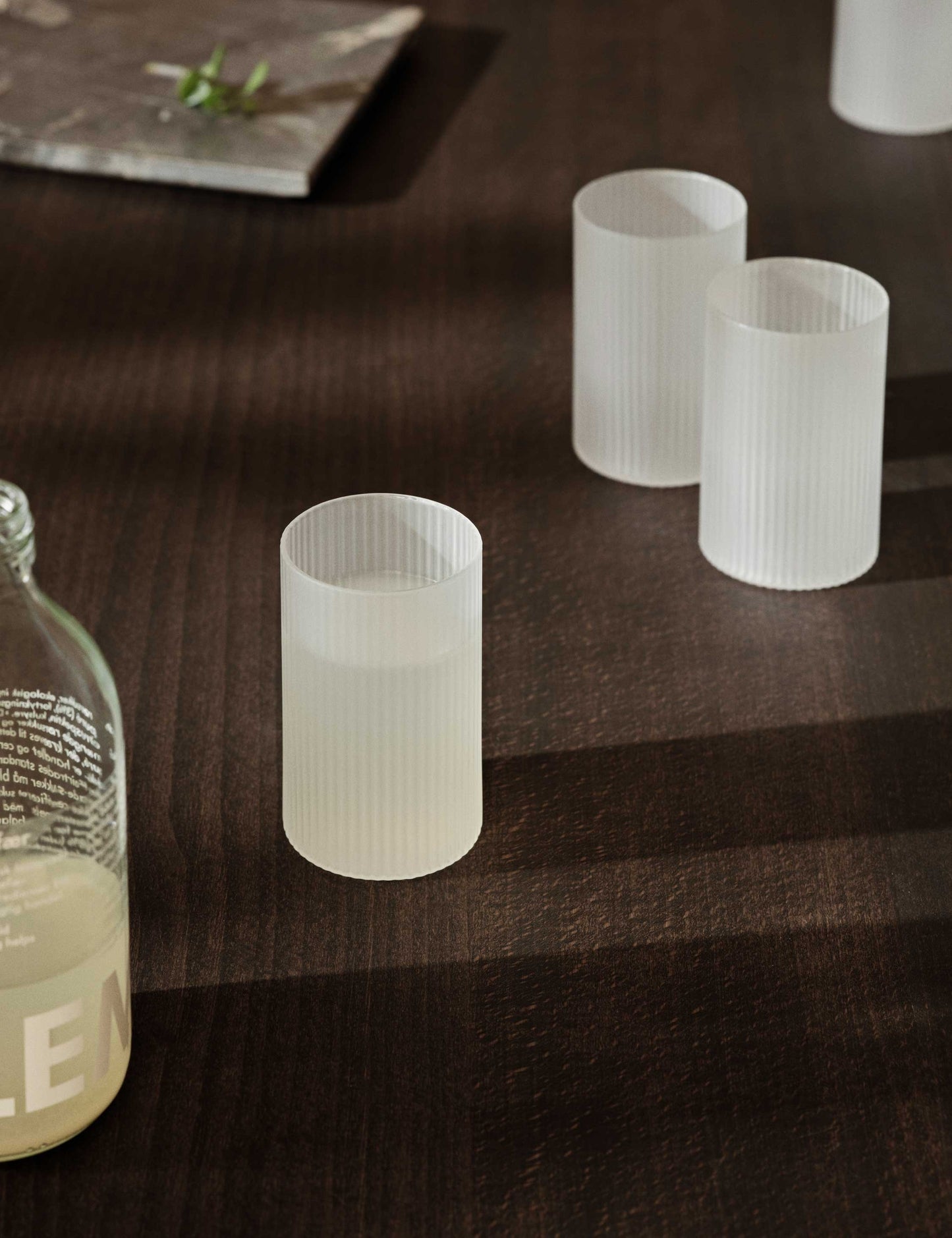 RIPPLE VERRINES SET 4 SET