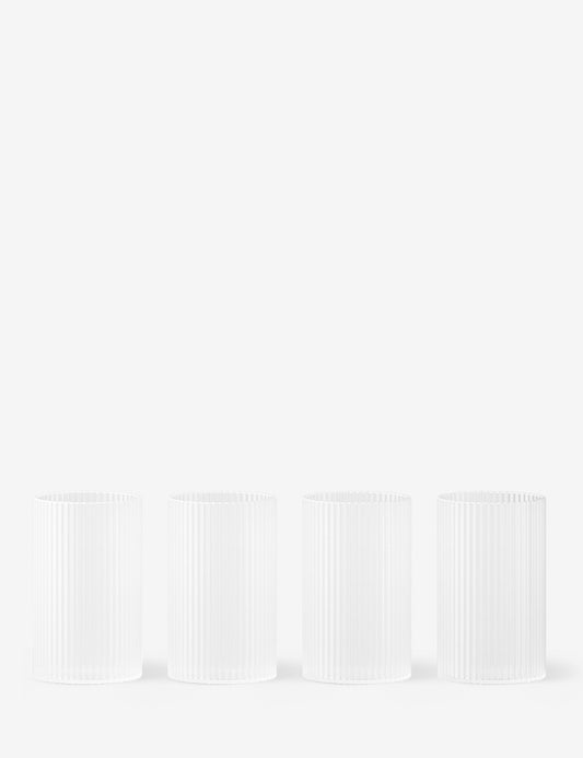 RIPPLE VERRINES SET 4 SET