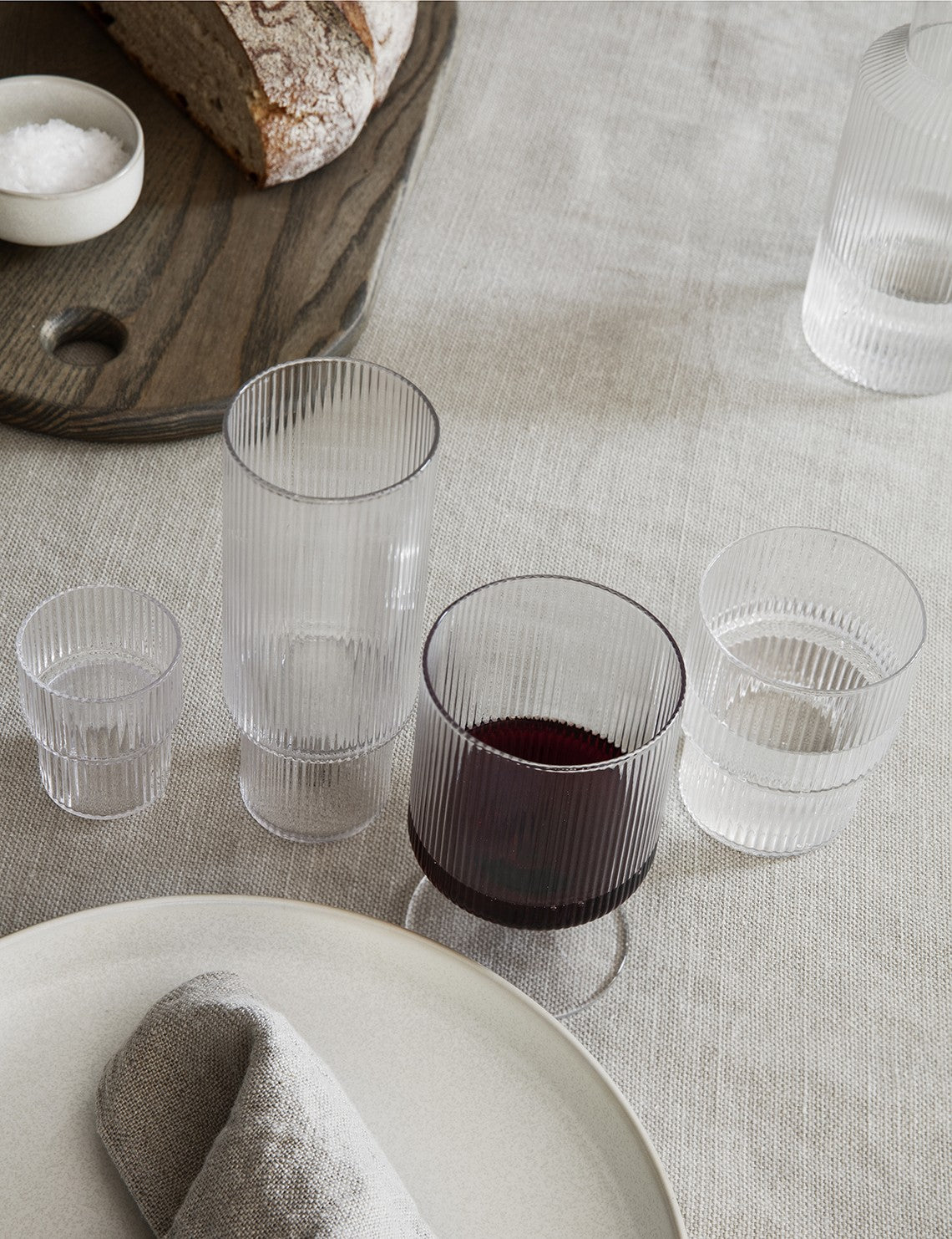 Bicchieri da vino Ripple, set da 2