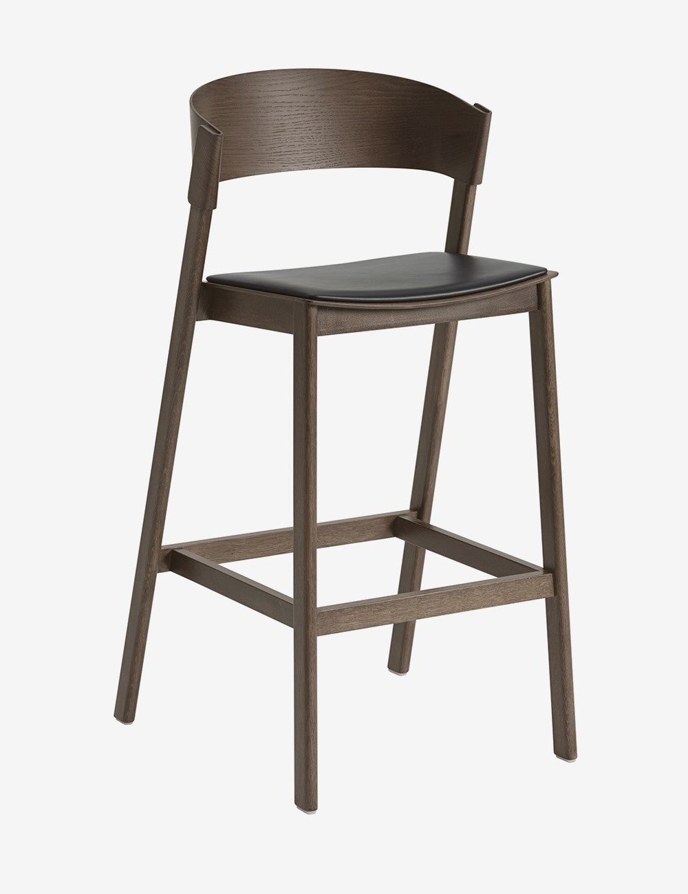housse de tabouret de bar en cuir raffiné