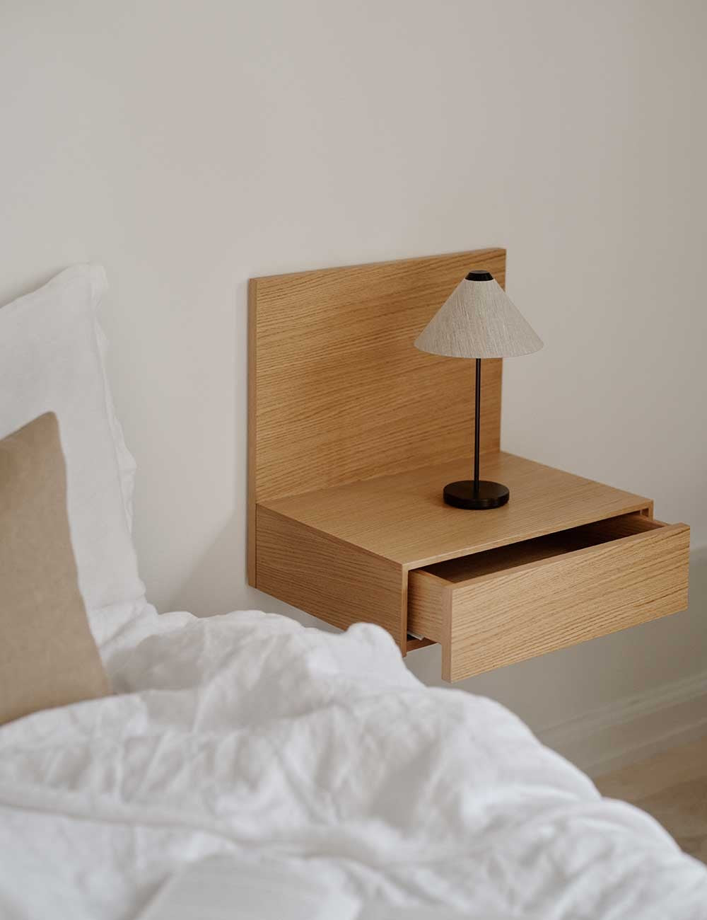 tana wall mounted nightstand