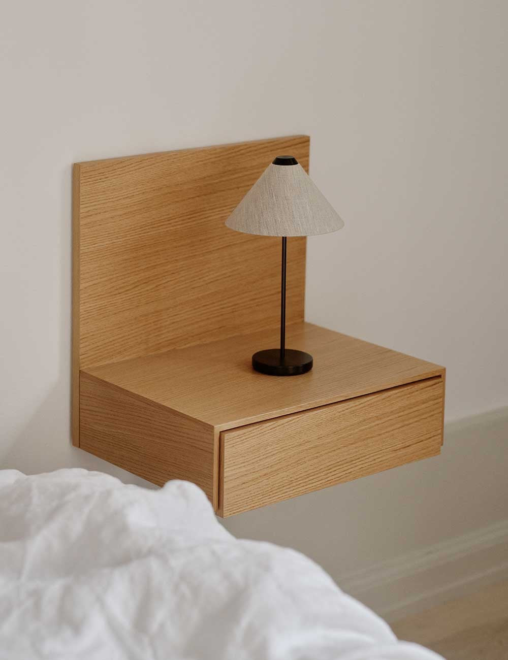 tana wall mounted nightstand