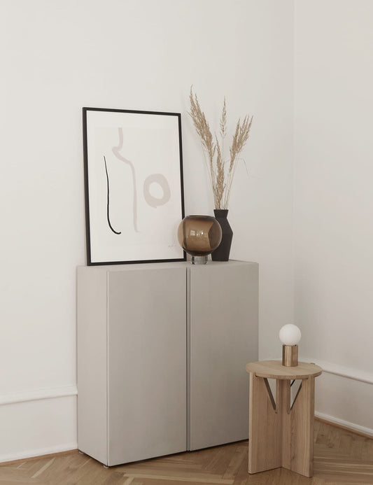 MOLDURA CARVALHO PRETO