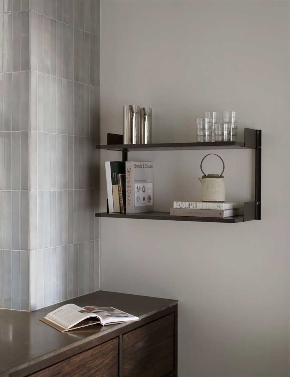 NEW WORKS WALL SHELF 450