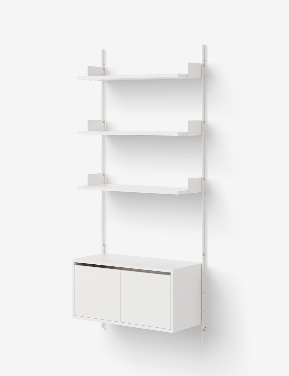 new works wall shelf 1900 cabinet low w. doors