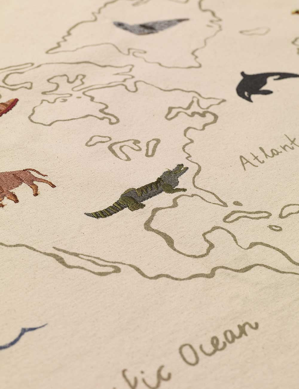 the world textile map