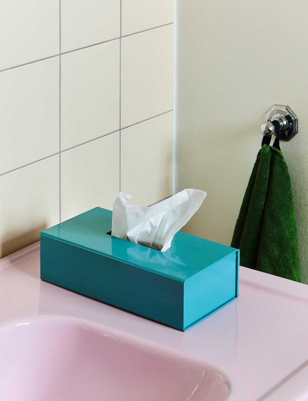 Scatola portafazzoletti Colour storage