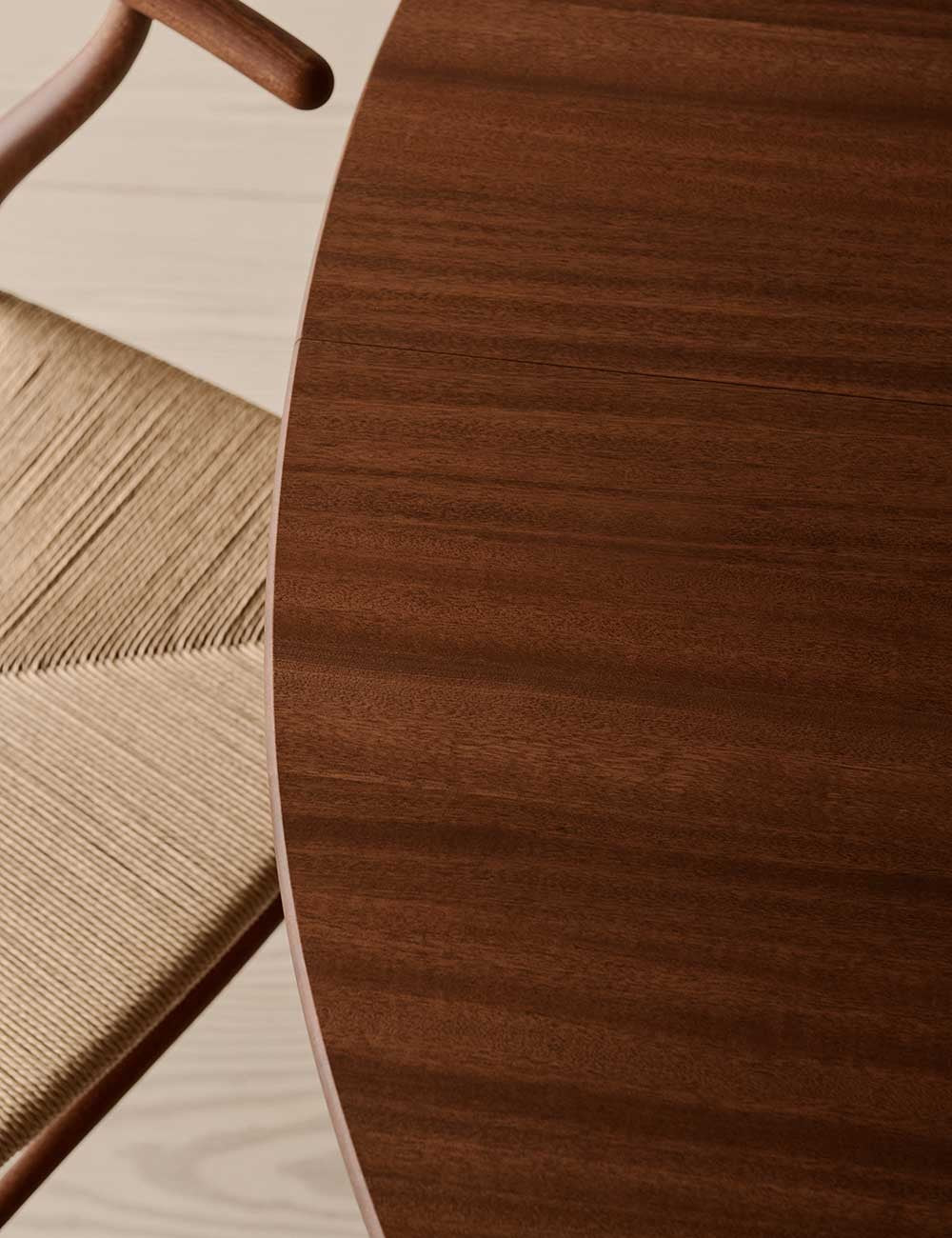 CH24 WISHBONE CHAIR MAHOGANY