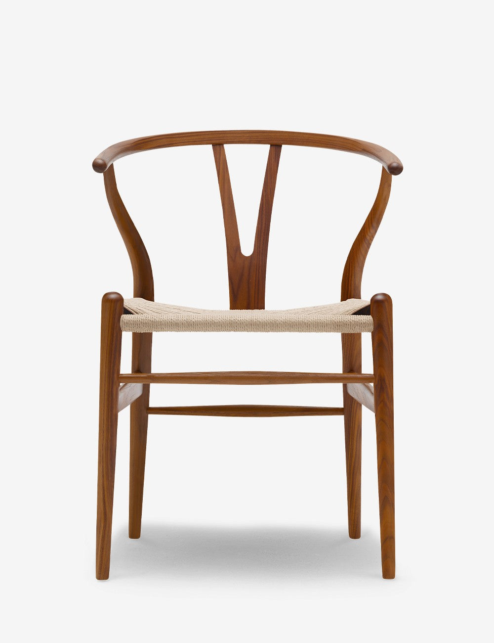 ch24 wishbone chair nogal