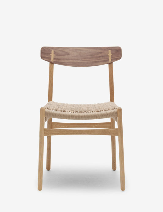 CH23 CHAIR BLACK OAK 4 SET