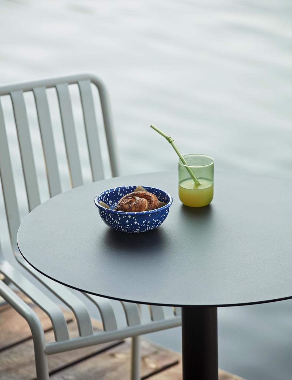 tavolo conico palizzata rotondo 70