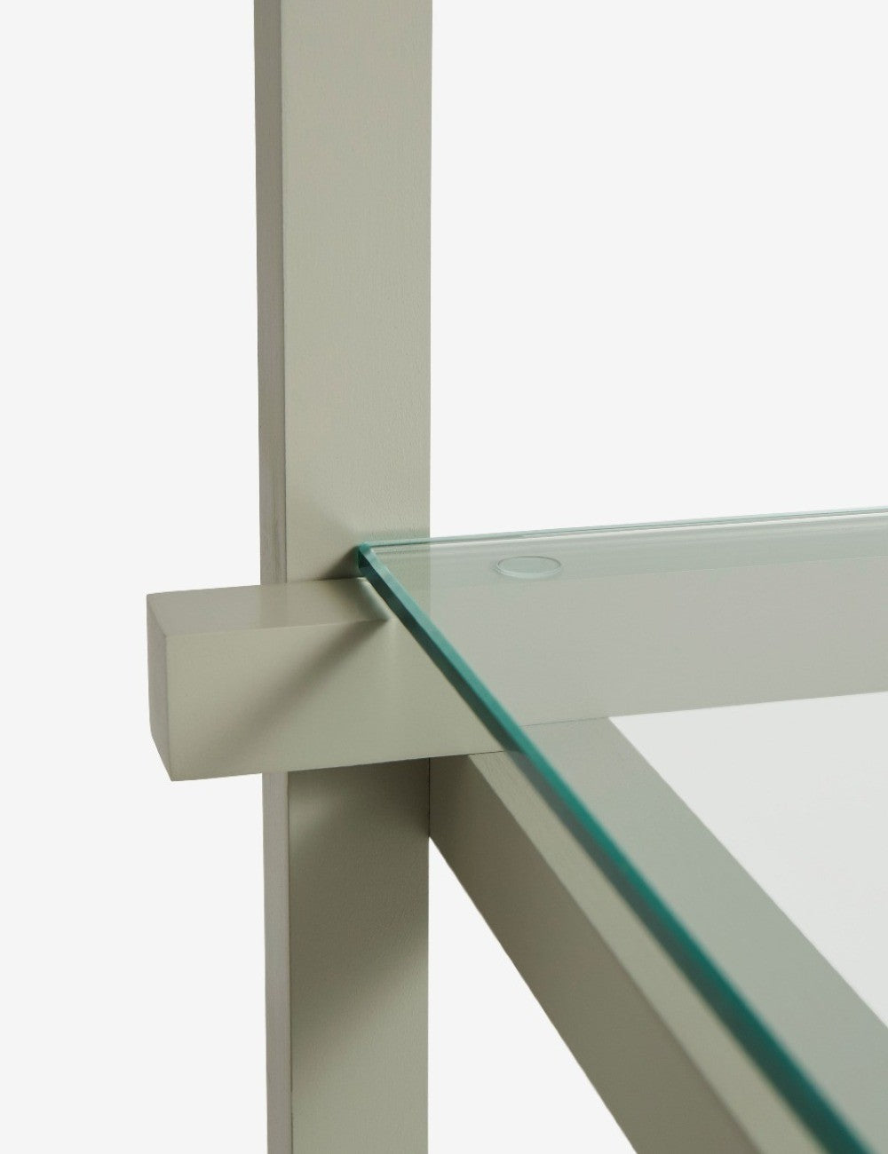 scaffalatura in legno bassa