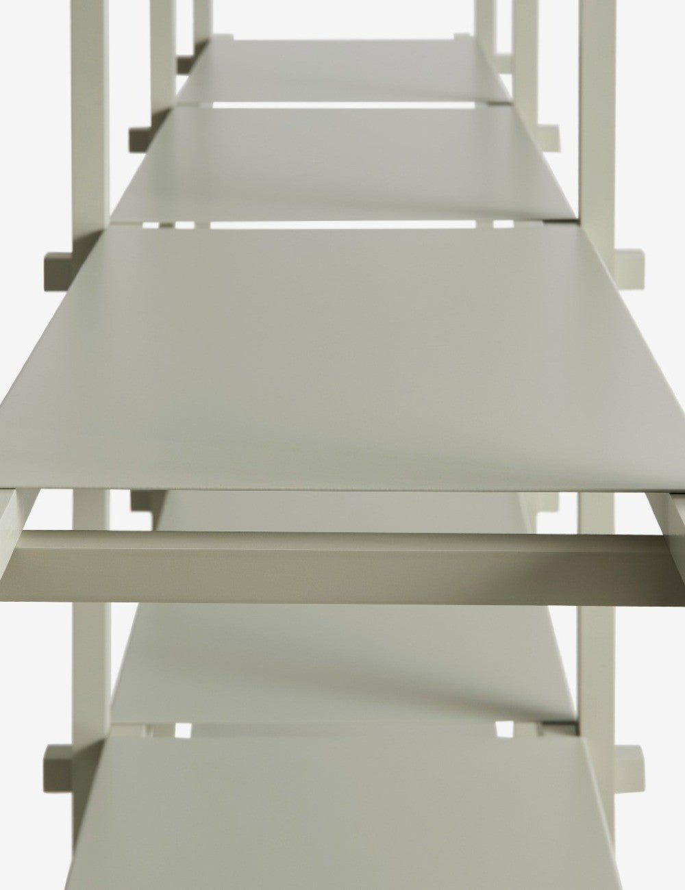 scaffalatura in legno bassa