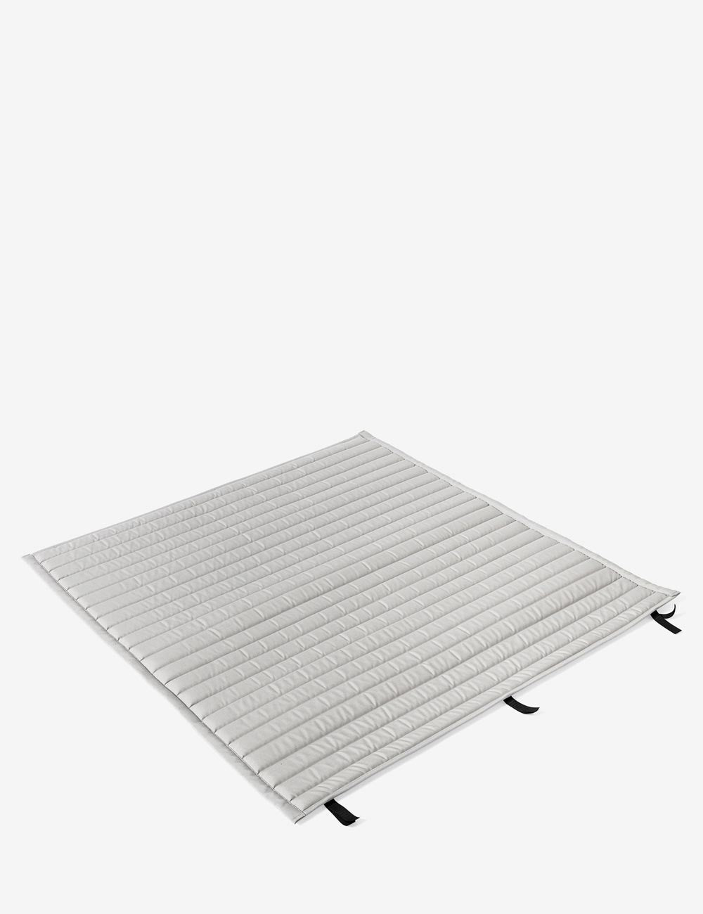 panca da pranzo con cuscino trapuntato a palizzata