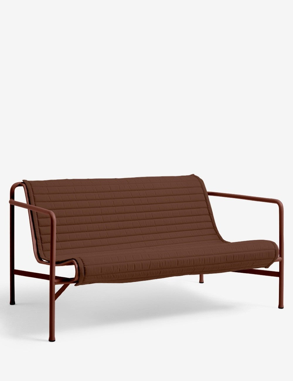 canapé de salon palissade à coussin matelassé