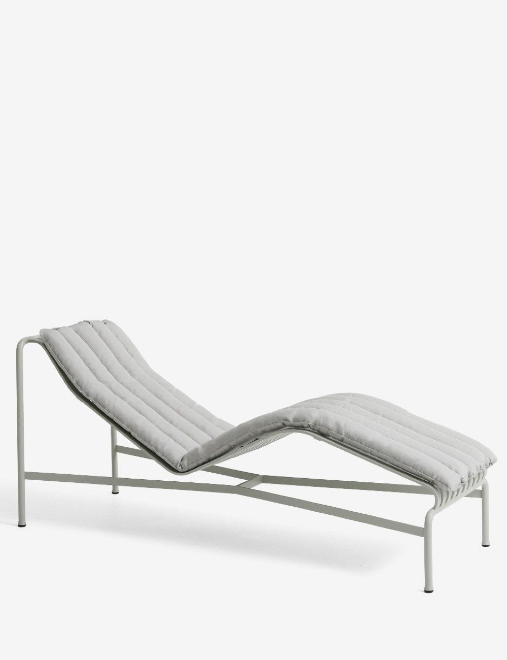 méridienne palissade à coussin matelassé moelleux
