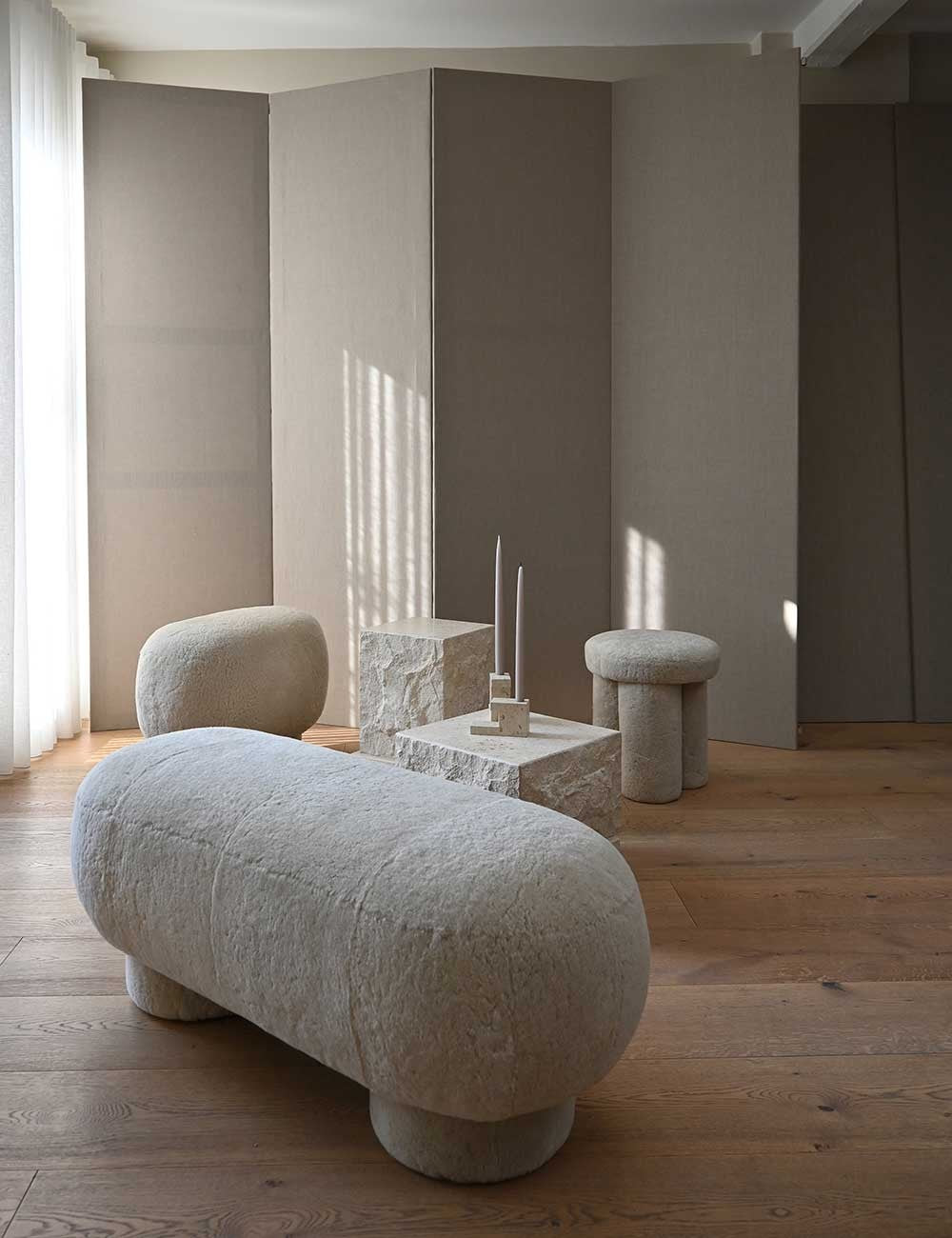 temple coffee table tall
