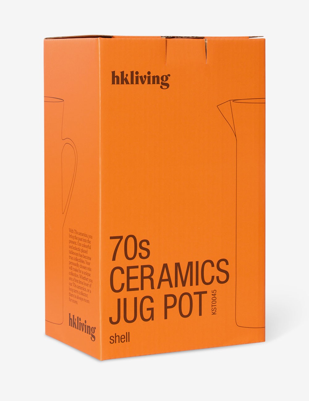 jarra 70s ceramics