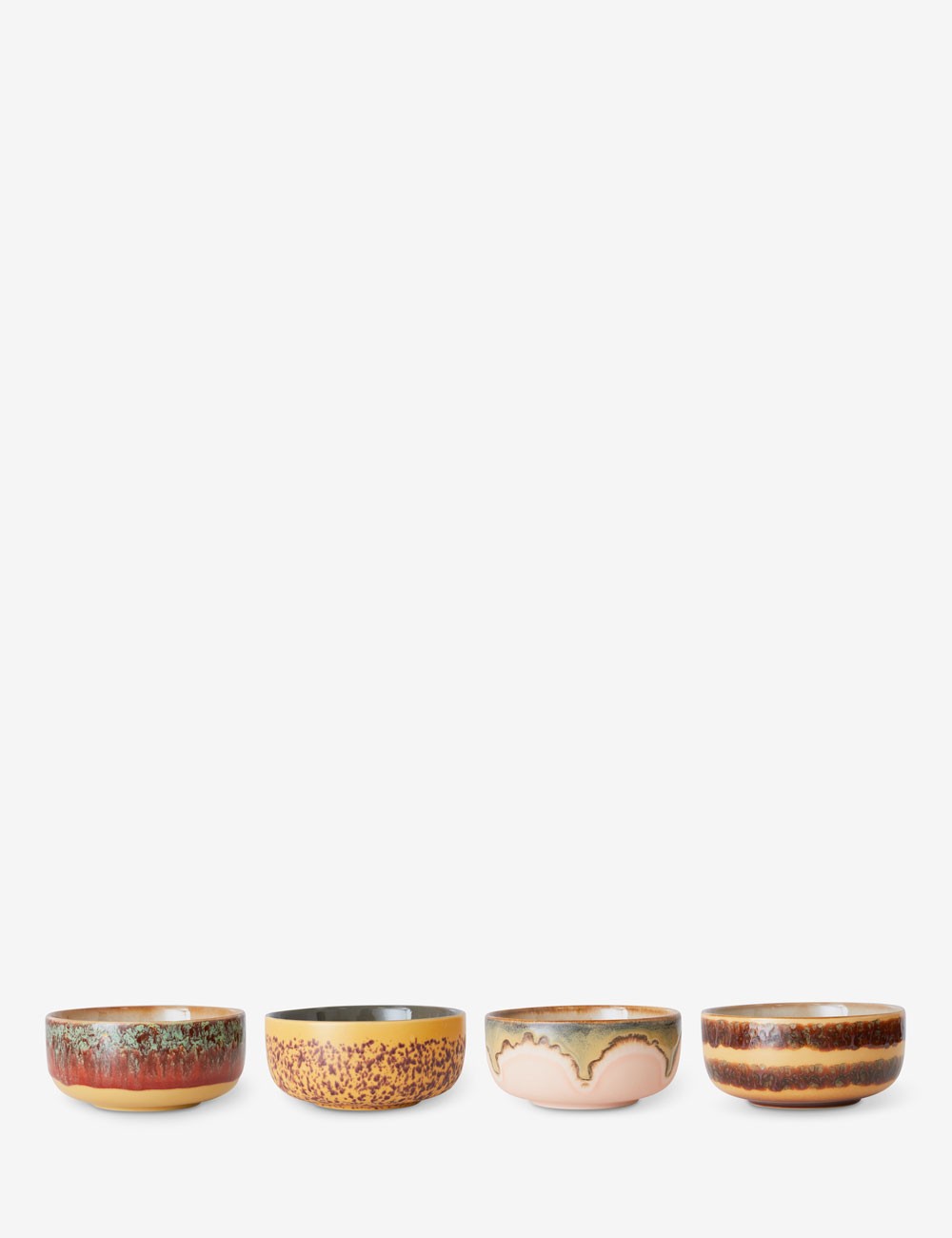 cuenco postre 70s ceramics 4 set
