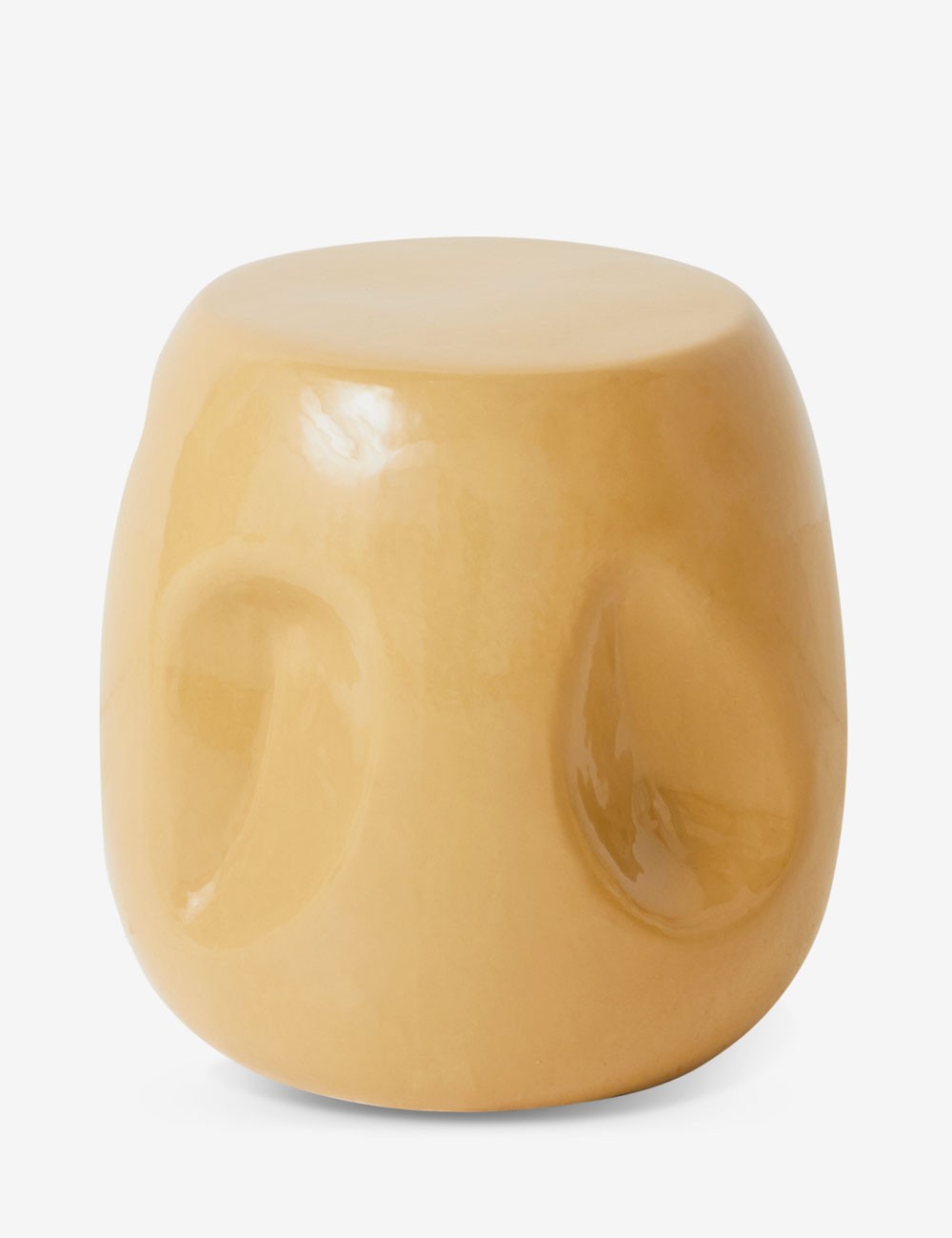 currents ceramic side table