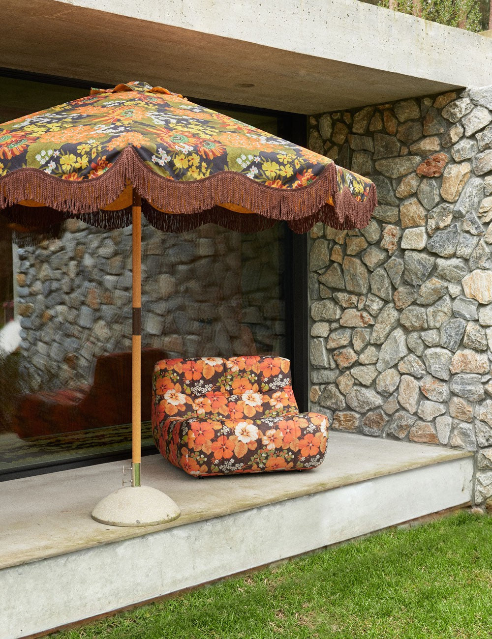 lazy lounge chair outdoor