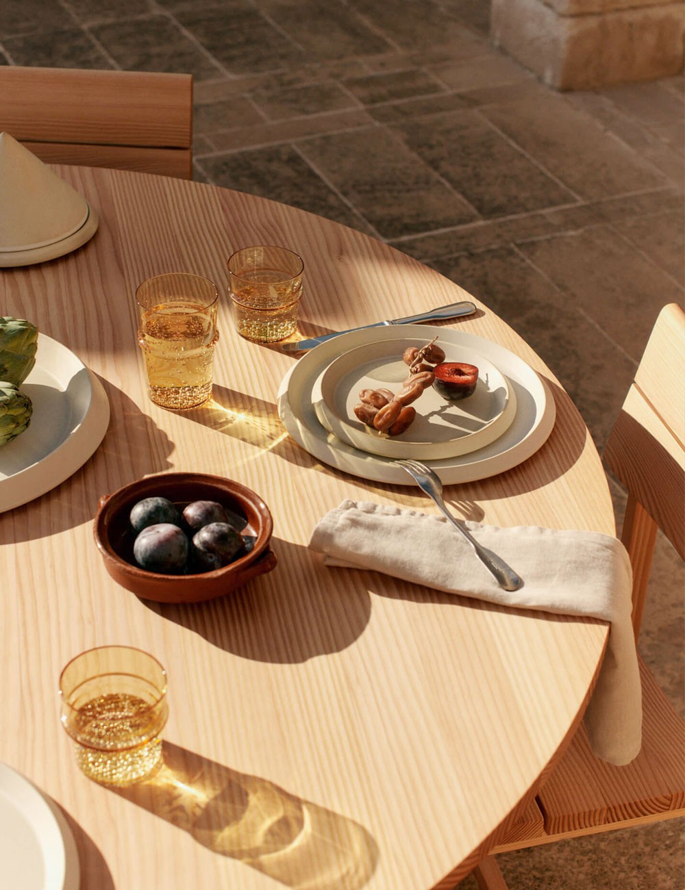ERENA DINNER PLATE Ø22