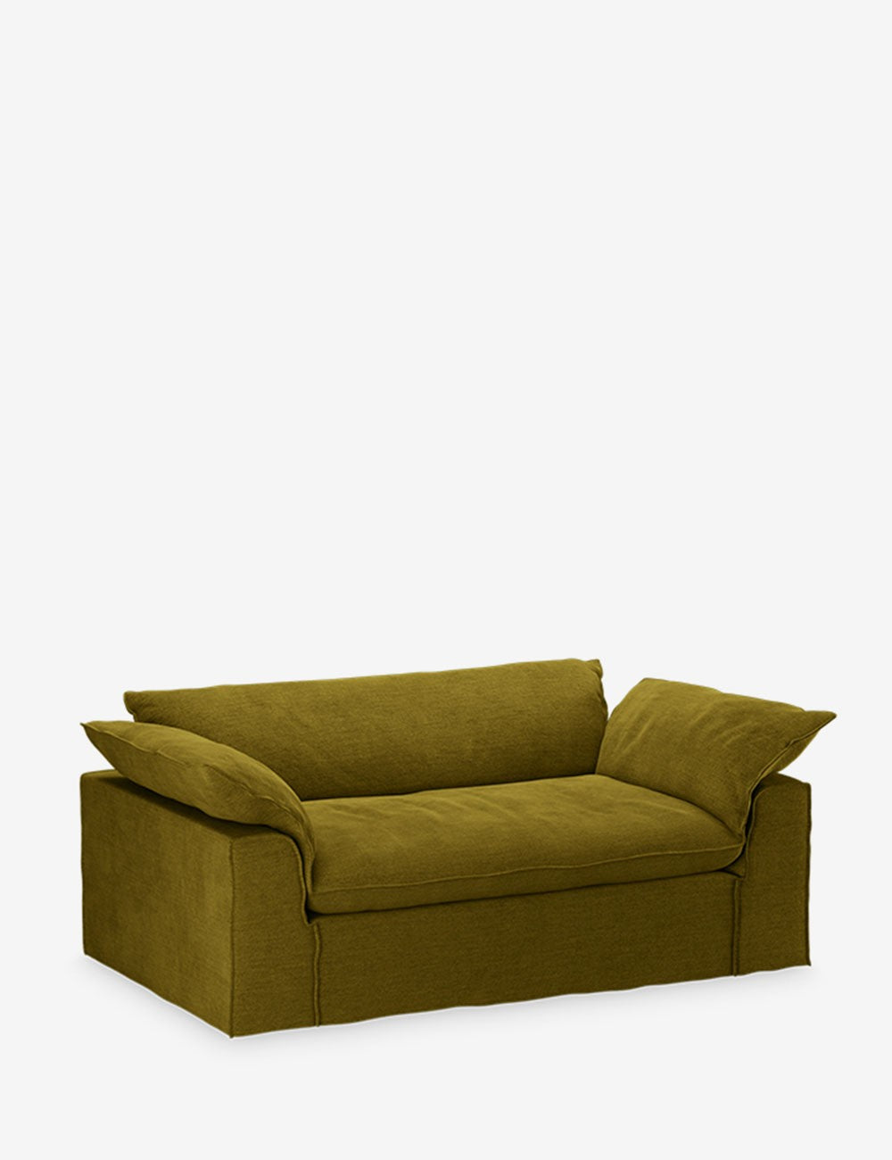 divano nomade in velluto reale a 2 posti