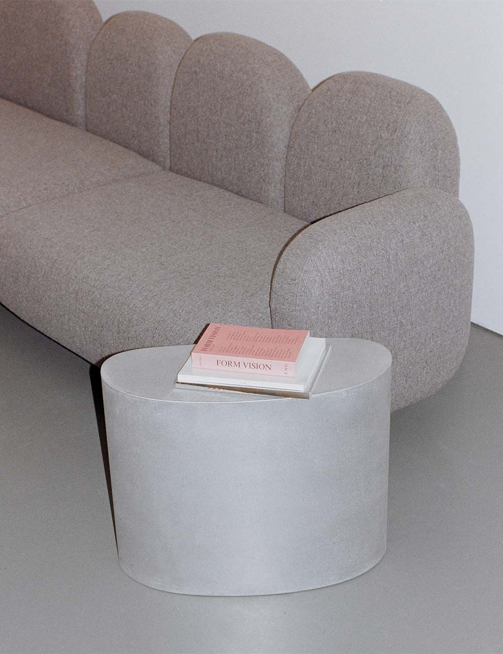aluminium assemble side table