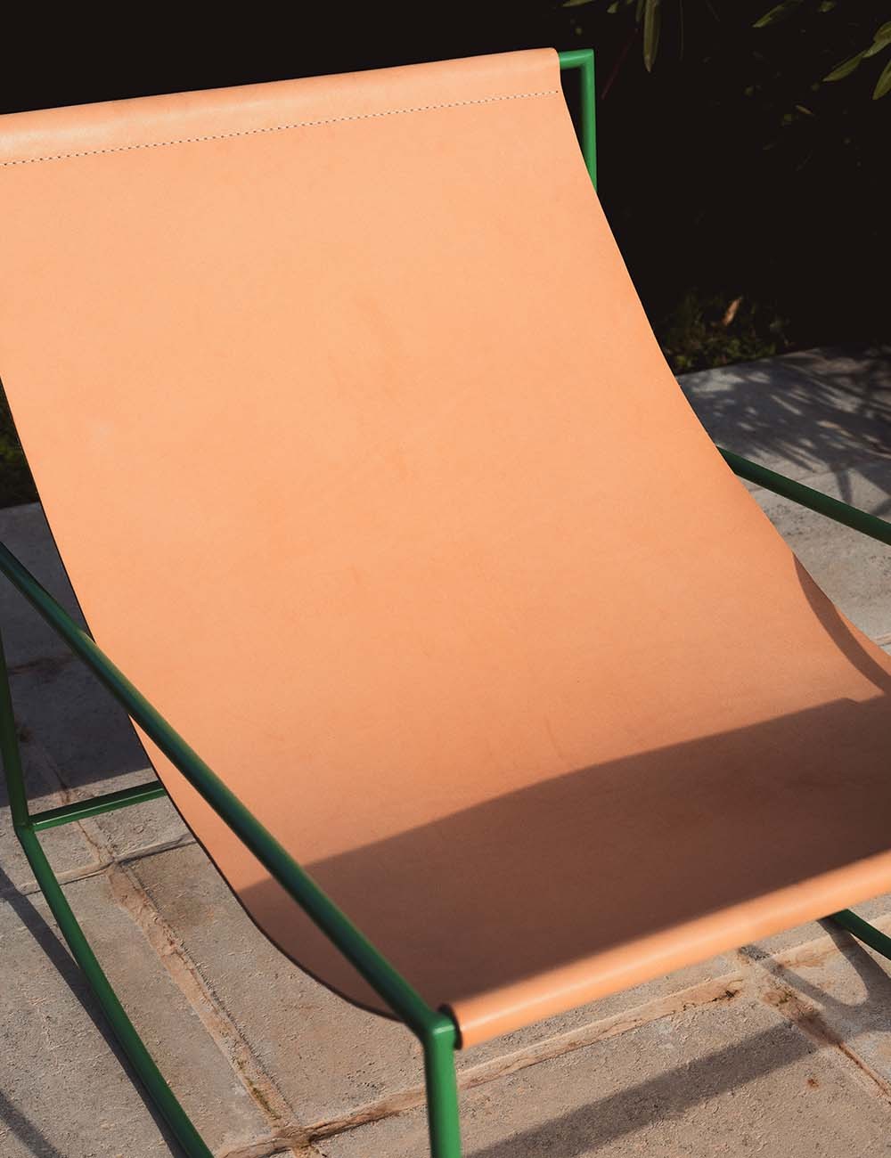 rocking chair leather