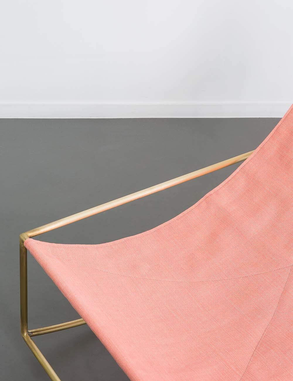 rocking chair brass