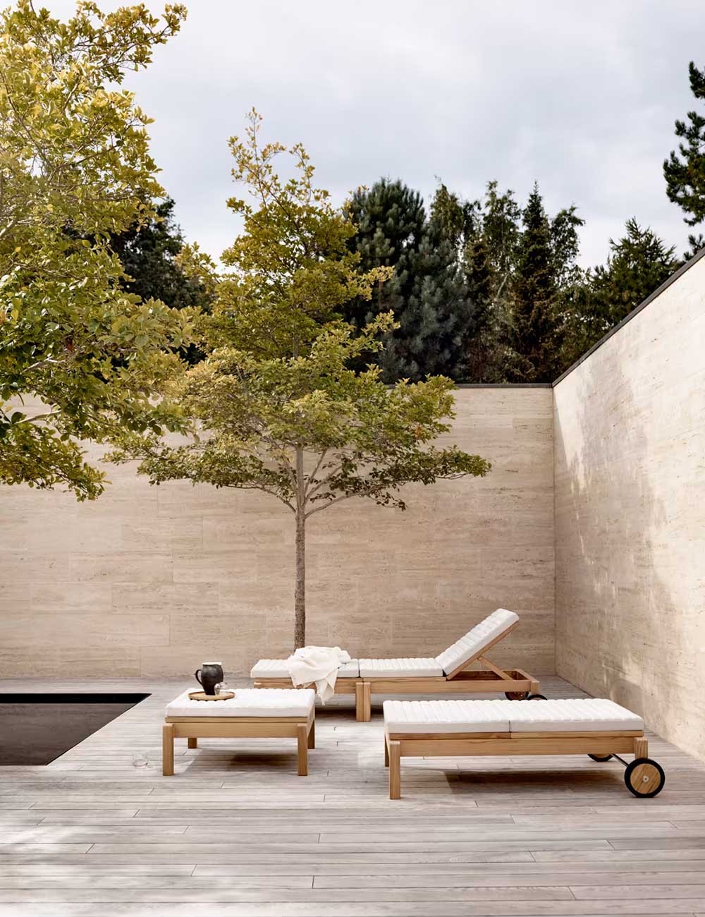 AH604F OUTDOOR LOUNGER FOOTREST