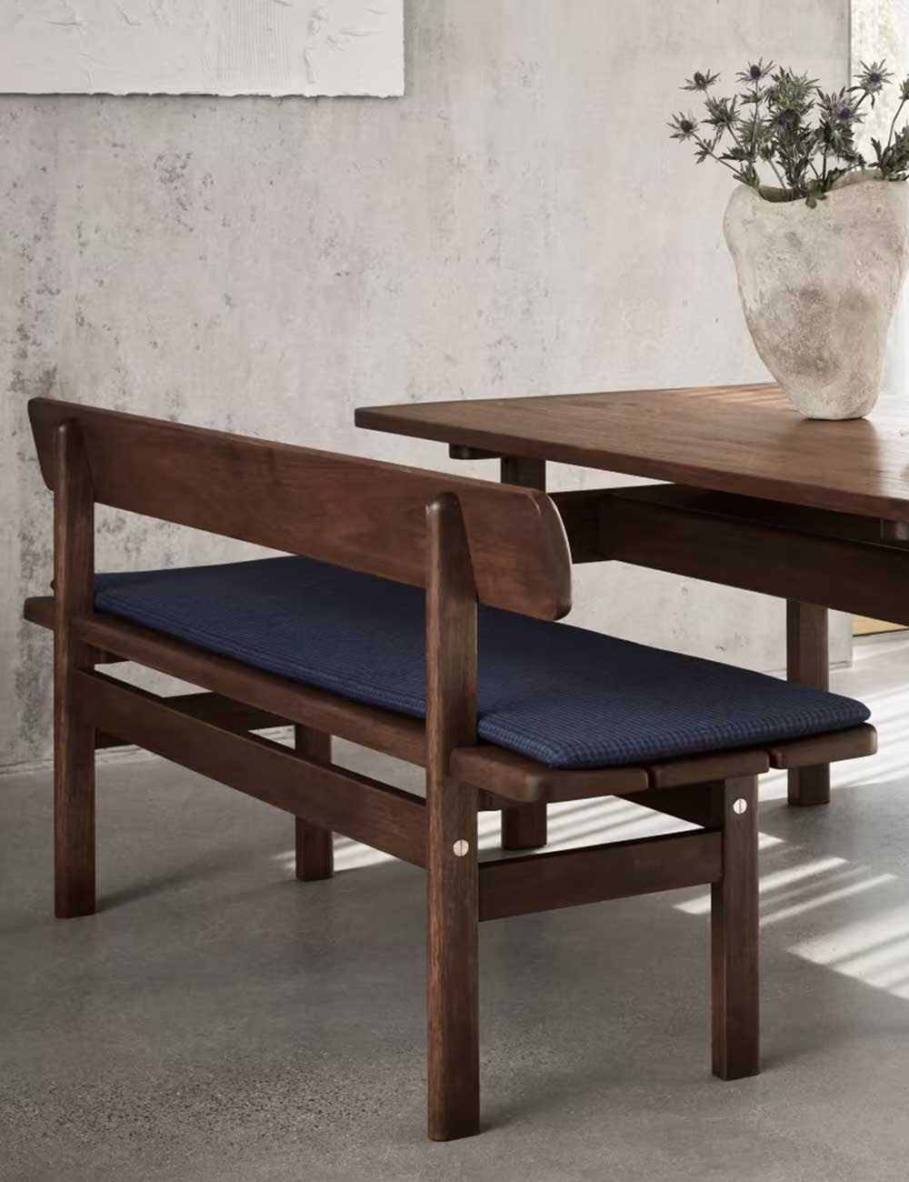 BM0699 ASSERBO BENCH W.BACKREST
