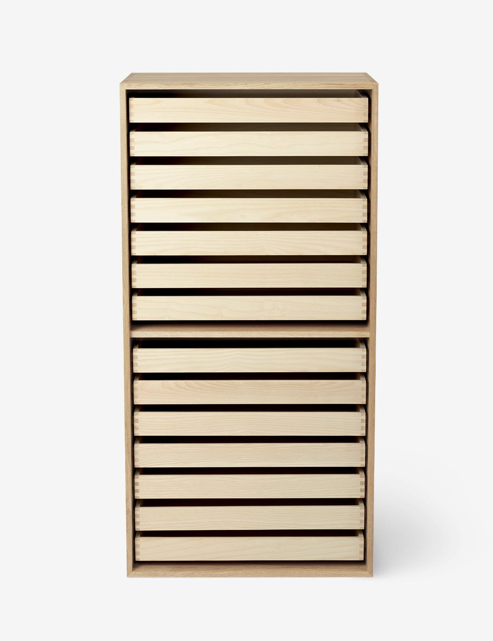 fk63 deep bookcase upright w. drawers