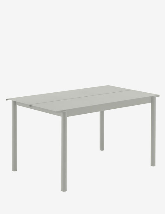 linear steel table 140