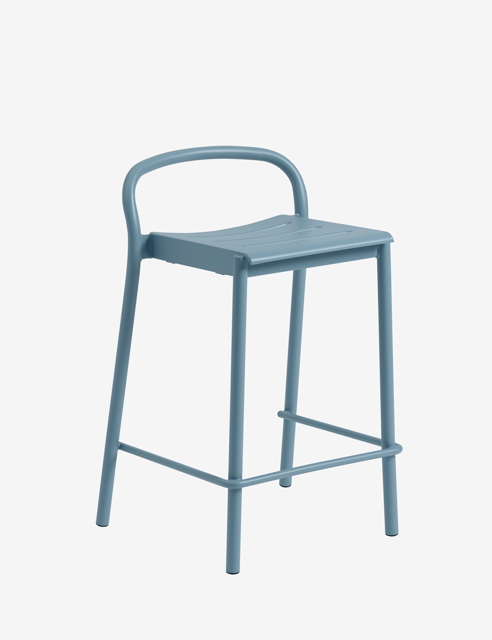 LINEAR STEEL COUNTER STOOL