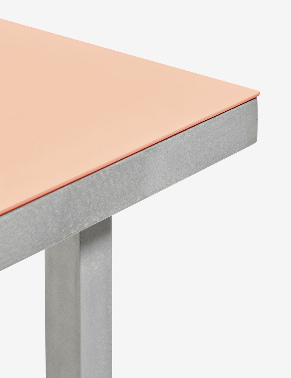 table à manger en aluminium l