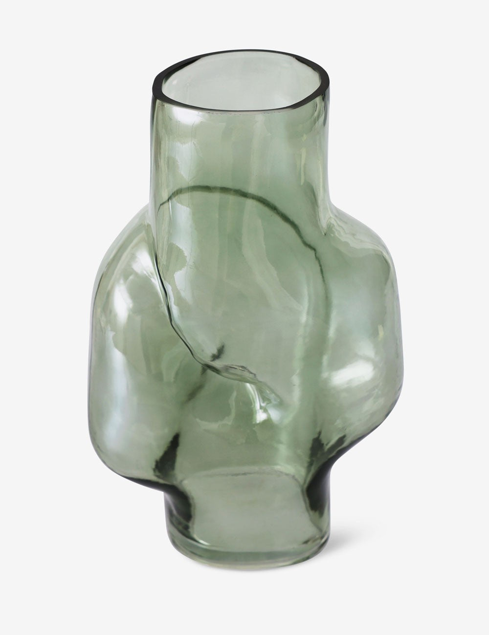 Gleam glass vase L