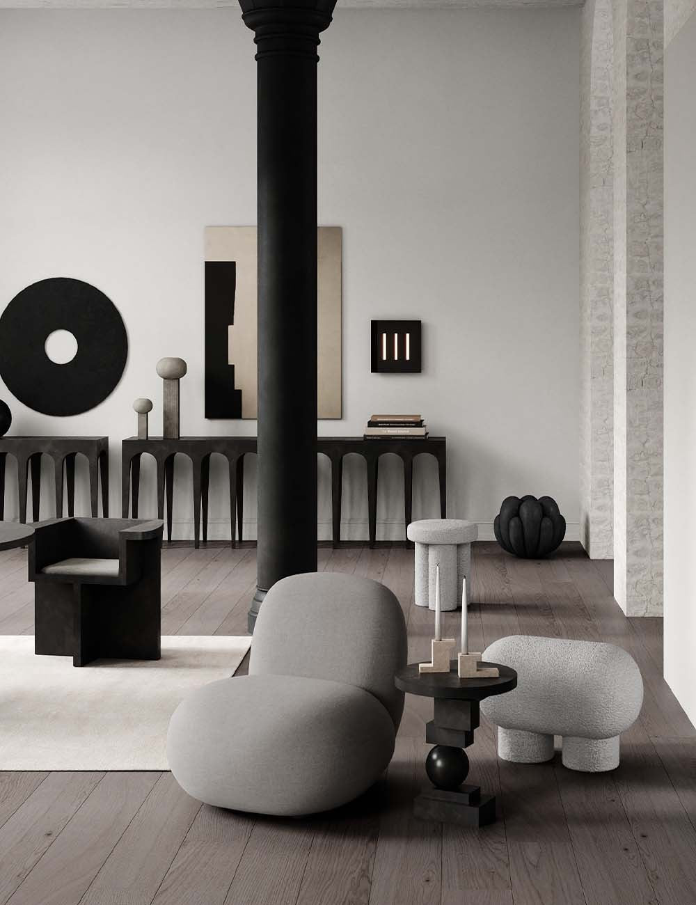 trois wall lamp