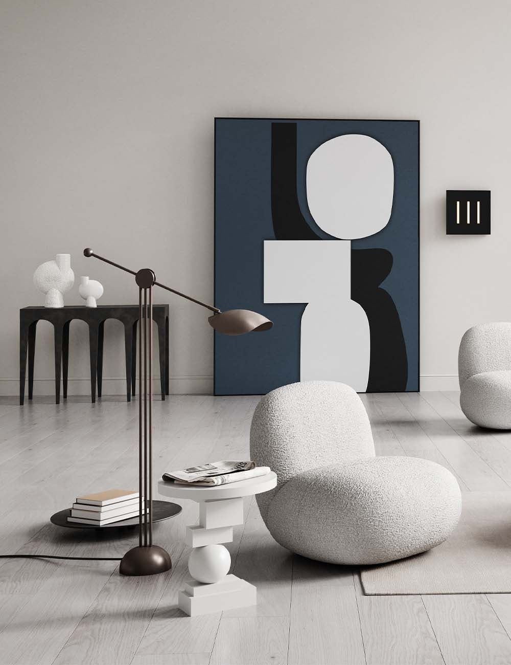 trois wall lamp