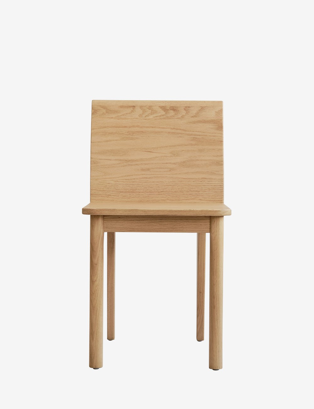 brutus slim dining chair oak