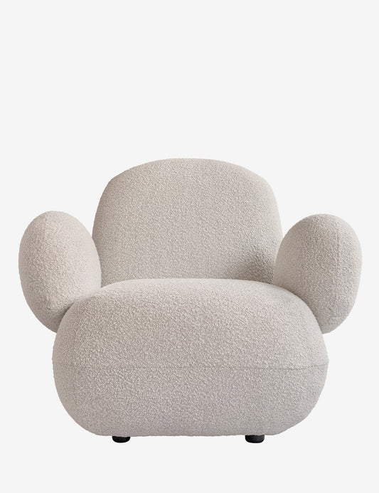 toe flat armchair