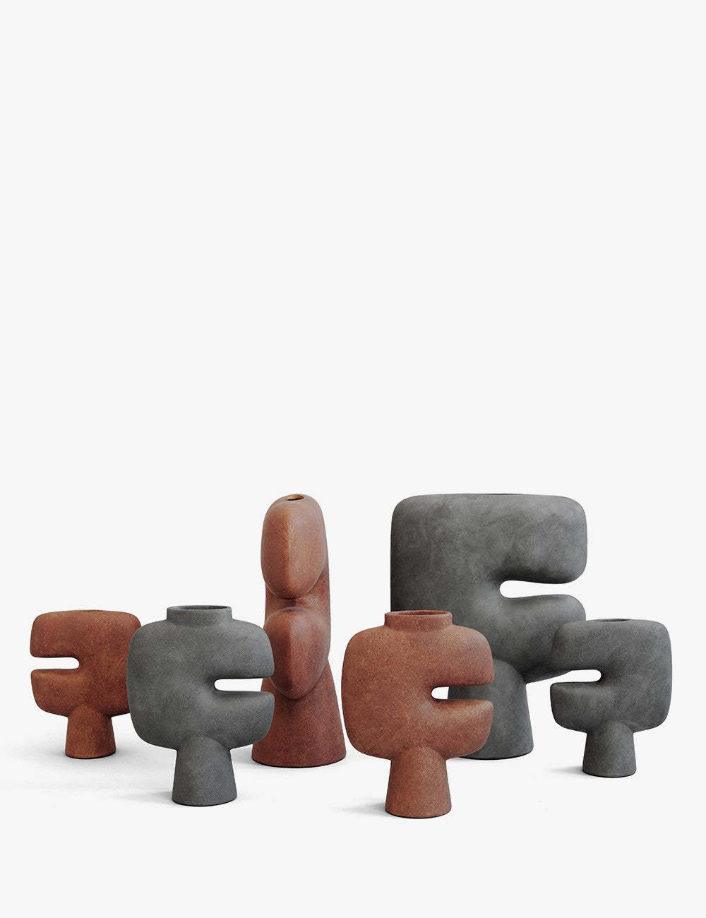 tribal vase medio