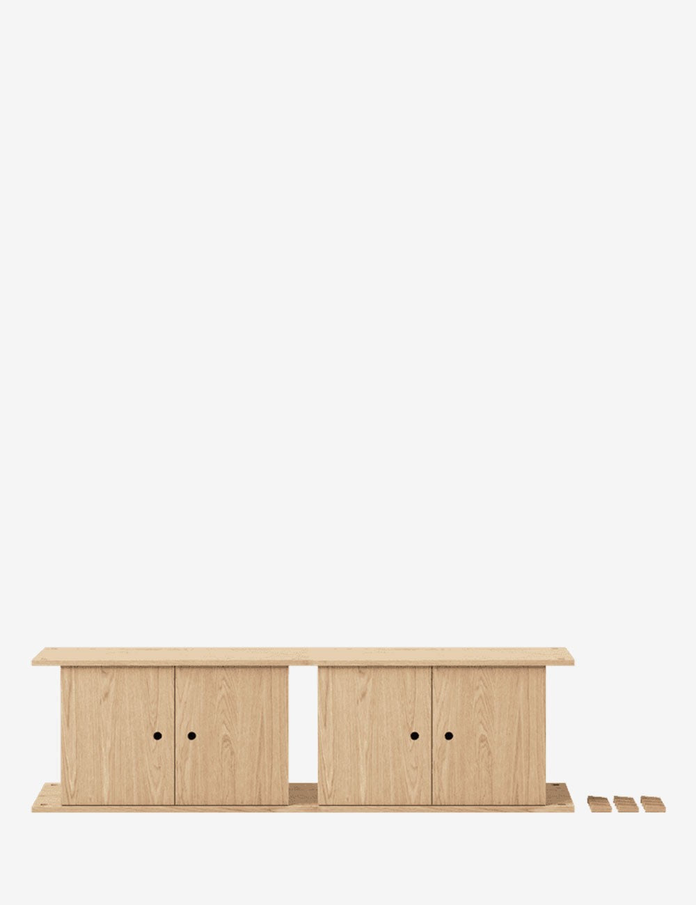part double cabinet