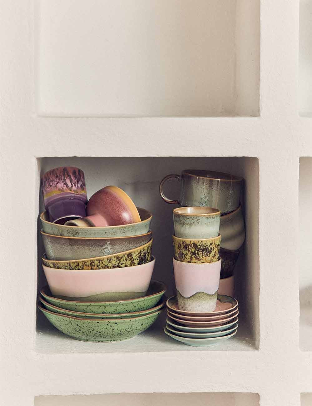 TIGELA RAMEN 70s CERAMICS 2 SET