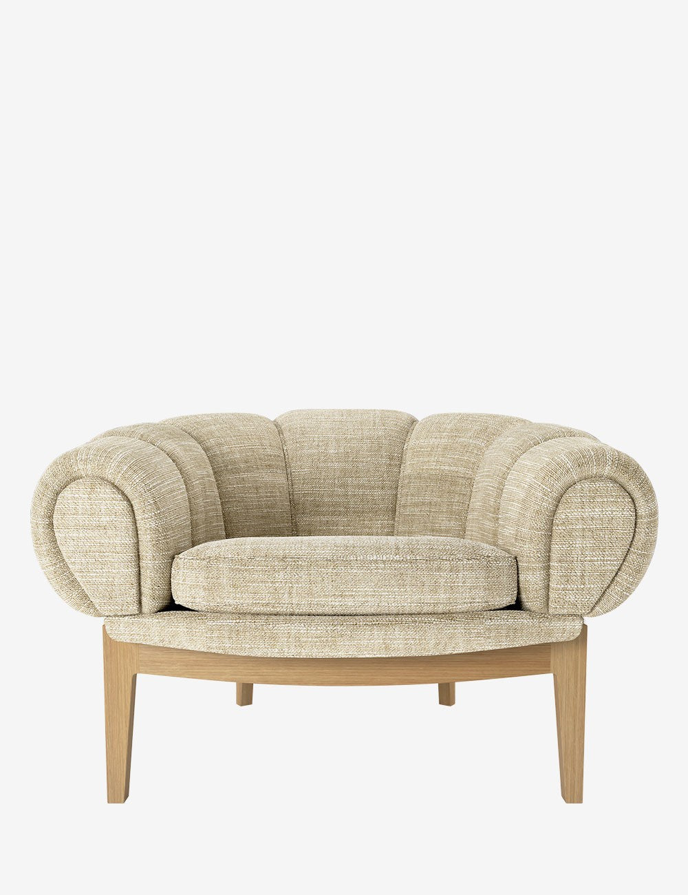 croissant lounge chair