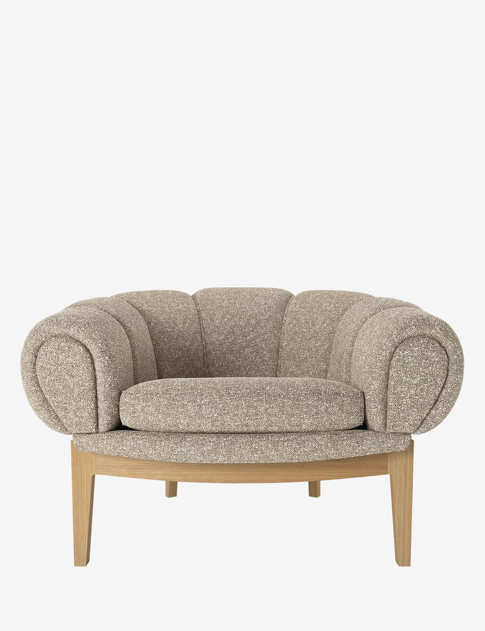 croissant lounge chair