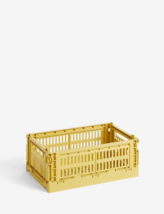 hay colour crate small
